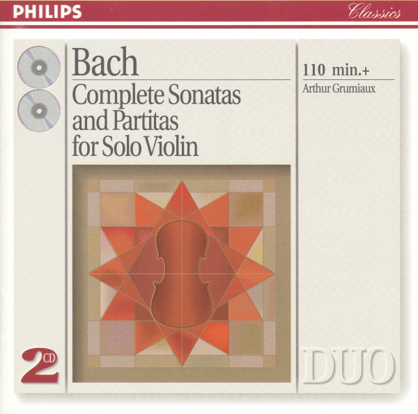 Image for BACH:COMPLETE SONATAS & PARTITAS SOLO