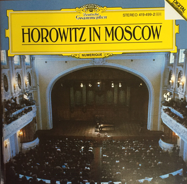Image for Horowitz in Moscow